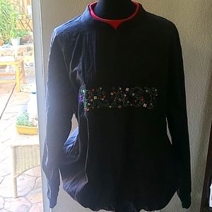 Vintage wind breaker pullover